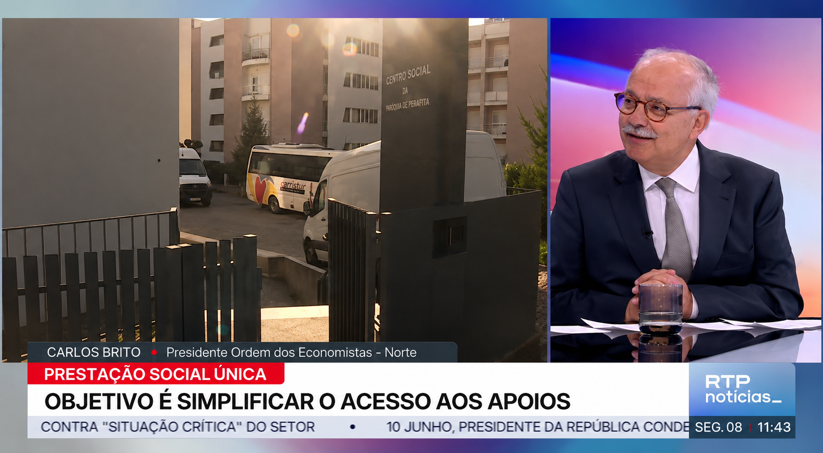 Carlos Brito Prestação Social Única